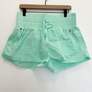 All Access by Bandier Sprint Running Shorts Built In Brief Clear Water Medium